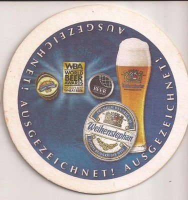 L2 - suport pentru bere din carton / coaster - Weihenstephan foto