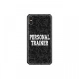 Husa iPhone XS / X Lemontti Silicon Art Personal Trainer