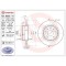 Set disc frana Saab 9-5 (Ys3e) 09.97-12.09, 9-5 Estate (Ys3e) 10.98-12.09, Spate, 286X10mm, plin, BREMBO