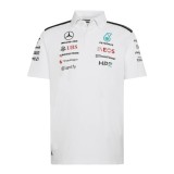 Mercedes AMG Petronas tricou polo white official Teamline Replica F1 Team 2026 - XXL