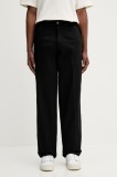 Dickies pantaloni bărbați culoarea negru simplu DK0A8671