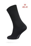 Șosete bărbați, subțiri de bambus, DiWaRi Bamboo 000, Negru, 25 (40-41)