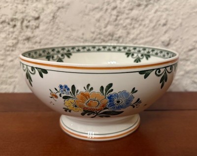 BOL CU PICIOR- PORTELAN VILLEROY &amp;amp; BOCH- ALT AMSTERDAM D19CM foto