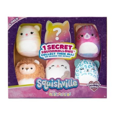 Squishmallows Set jucarii de plus Squishville 5cm foto
