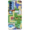 Husa compatibila cu Motorola G20 model Pokemon pixelated map, Silicon, TPU, Viceversa
