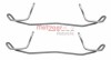 Set accesorii, placute frana FORD MONDEO II Combi (BNP) (1996 - 2000) METZGER 109-1123