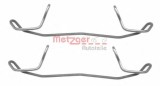 Set accesorii, placute frana AUDI TT Roadster (8N9) (1999 - 2006) METZGER 109-1123