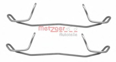 Set accesorii, placute frana AUDI A4 Cabriolet (8H7, B6, 8HE, B7) (2002 - 2009) METZGER 109-1123 foto