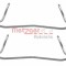 Set accesorii, placute frana AUDI A4 Cabriolet (8H7, B6, 8HE, B7) (2002 - 2009) METZGER 109-1123