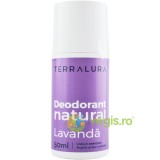 Deodorant Natural Roll-On cu Lavanda, Argint si Aur Coloidal 50ml