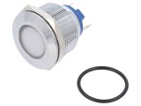 Lampa LED albă 12V &Oslash;22mm alamă