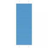 vidaXL Jaluzea plisată Albastru 80x200 cm Lățime țesătură 79,4 cm