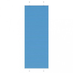 vidaXL Jaluzea plisată Albastru 80x200 cm Lățime țesătură 79,4 cm 4015207