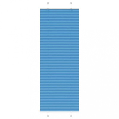 vidaXL Jaluzea plisată Albastru 80x200 cm Lățime țesătură 79,4 cm 4015207 foto