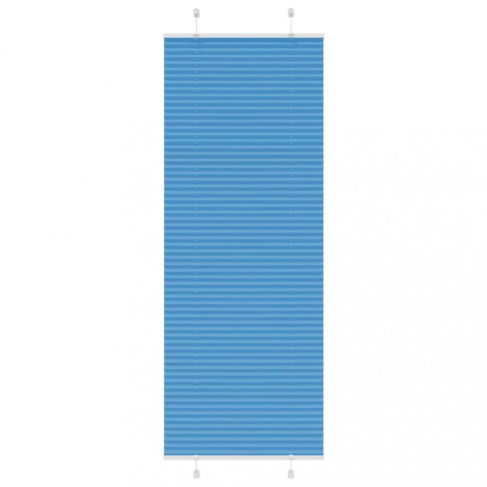 vidaXL Jaluzea plisată Albastru 80x200 cm Lățime țesătură 79,4 cm 4015207
