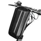 Geanta impermeabila Trotineta, FIXATO, material EVA, 4L, Negru