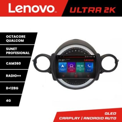 Navigatie Mini 2007-2011 Octa Core Android Radio Bluetooth GPS WIFI/4G DSP 2K 8+128GB 360 Toslink CarStore Technology foto