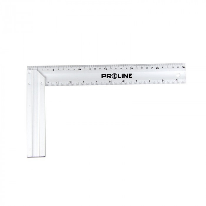 Vinclu aluminiu Proline, scala metrica imperiala, 500 mm