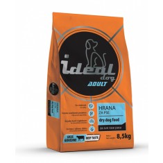 IDEAL DOG ADULT 8,5Kg-Hrana uscata pentru caini adulti, amestec complet pentru toate rasele si toate taliile, proteina 21 %, -8.5 kg