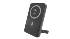 Baterie externă Dudao Powerbank K14S+ 10000mAh 20W USB-A / USB-C / MagSafe cu suport - negru