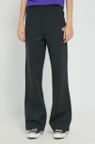Fila pantaloni de trening femei, culoarea negru, neted