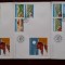 1982-Lp1055,1056-20 de ani de la colectivizare,serie+col.dant.-marea hotie- FDC