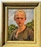 Cumpara ieftin Tablou autentic GYULA TOTH scoala Baia Mare