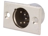 Soclu XLR Tată 5 Pin pentru Lipire