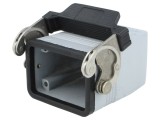 Carcasă conectori HDC IP66 M25 drept