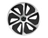 Set 4 capace roti Roco Gri-Negru R15 pentru gama auto SsangYong, Autohelix MSA