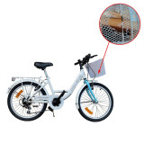 Cumpara ieftin Bicicleta de oras, 20 inch, 6 viteze, cos cumparaturi, portbagaj, RESIGILAT, ProCart