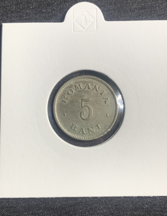 Moneda 5 bani 1900