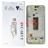 LCD+Touchscreen cu Rama Samsung Galaxy A54 5G / A546 GREEN Original Service Pack