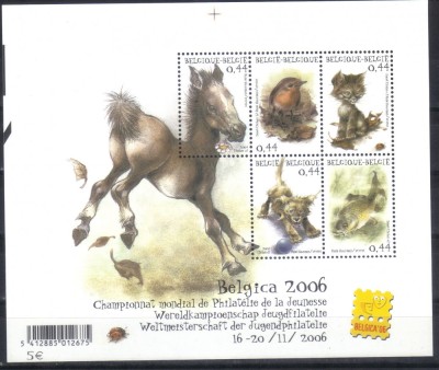 BELGIA 2004, Fauna, MNH, serie neuzata foto