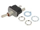 Comutator basculant SPST 16A/250VAC, IP68, 10000 cicluri