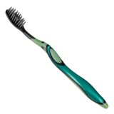 Periuță de Dinți, DentalClean, Petrol Metalizat, Peri Moi, Antibacteriană, M&acirc;ner Ergonomic
