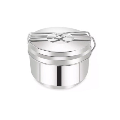 Set vase camping, inox, 7 piese, 15,4/15/13cm, Kinghoff foto