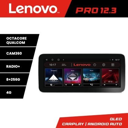 Navigatie VW Passat B5 Lenovo Qled 12.3 inch Octa Core 8+256 360 DSP ADAS carplay android auto radio internet kit-b5-v2+PRO-12.3-8+256 CarStore Techno