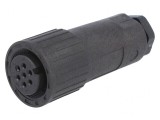 Conector Circular Mufă CM IP67 7 Pini Placare Argintată