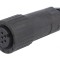 Conector Circular Mufă CM IP67 7 Pini Placare Argintată