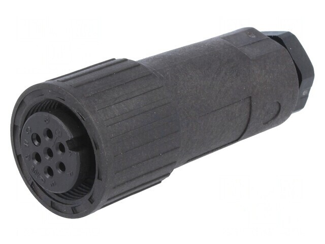 Conector Circular Mufă CM IP67 7 Pini Placare Argintată