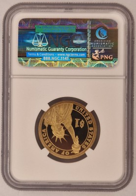 United States, SUA, Statele Unite, 1 Dollar 2011 Andrew Johnson PF69 UltraCameo foto