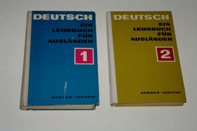 Deutsch ein lehrbuch fur auslander - 2 vol. foto