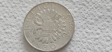 Austria 2 Schilling 1934 , argint 12,04 grame
