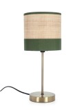 Veioza metal textil multicolor Aylen &Oslash;16,5x39h