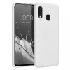 Husa Kwmobile pentru Samsung Galaxy A40, Silicon, Alb, 48547.48, Carcasa
