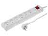 Prelungitor Alb 6 Prize 1.5m 16A