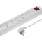 Prelungitor Alb 6 Prize 1.5m 16A