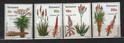 BOTSWANA 1955 - FLORA. CRACIUN. SERIE NESTAMPILATA, B5 foto