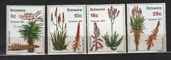 BOTSWANA 1955 - FLORA. CRACIUN. SERIE NESTAMPILATA, B5
